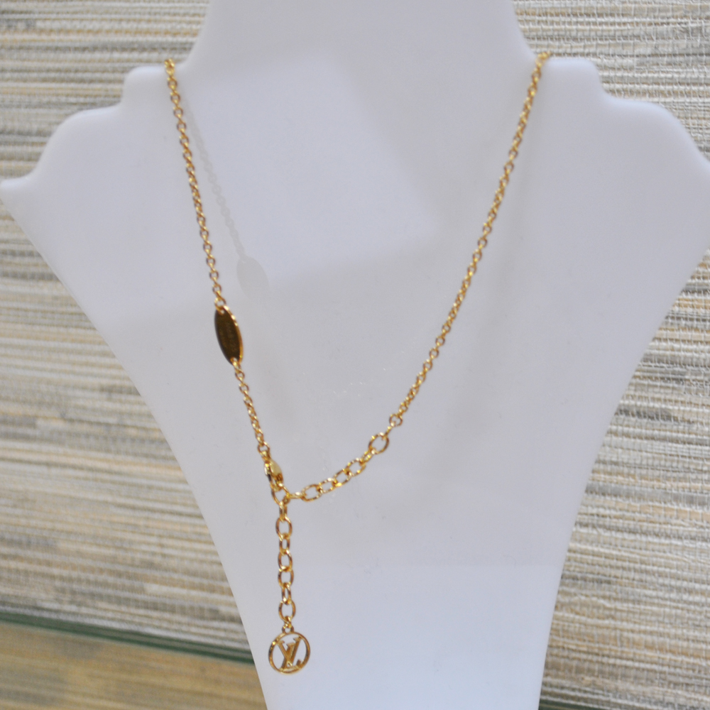 Louis Vuitton Gold Chain Necklace For Menu