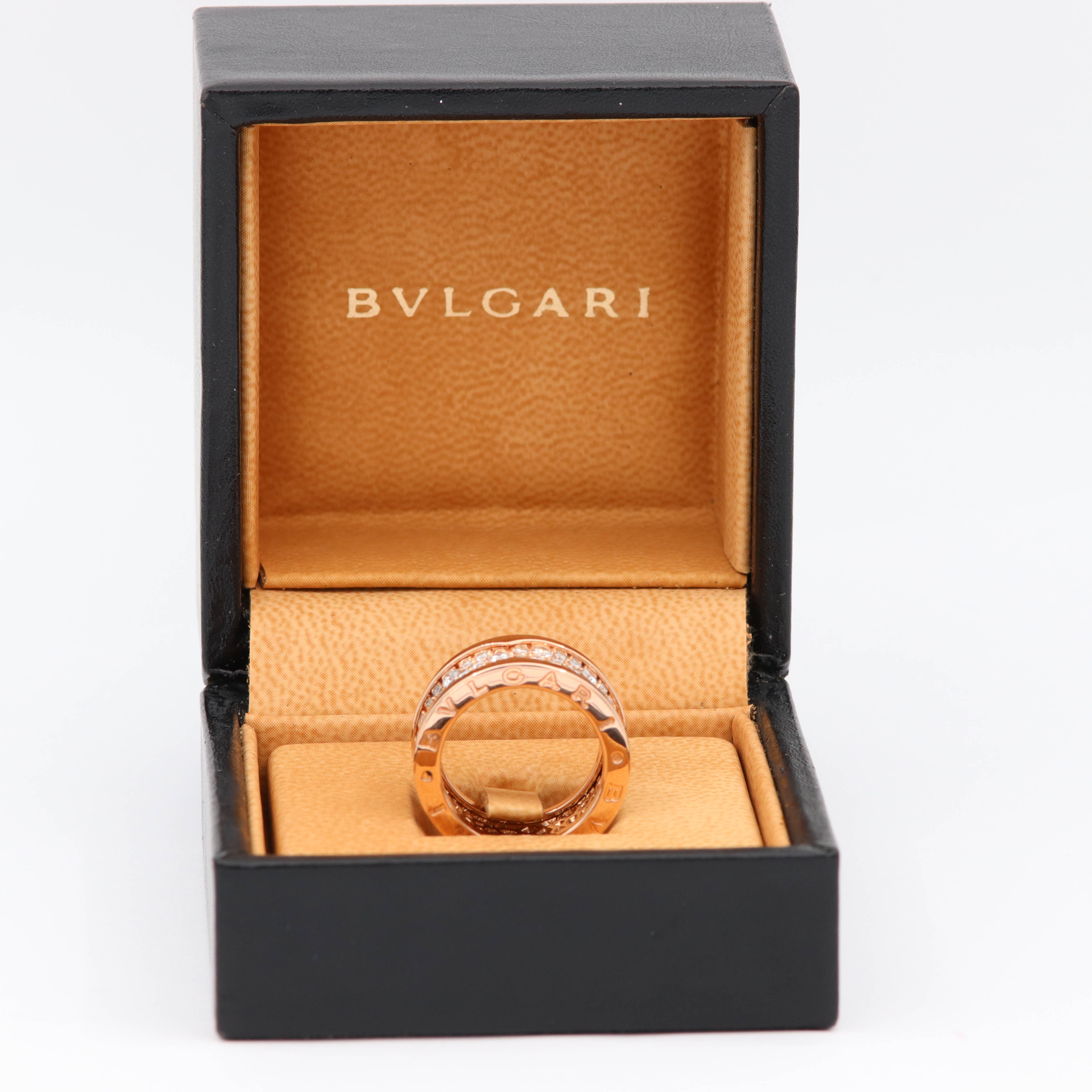 Scoala elementara urât ridica  Inel cu diamante Aur 18K BVLGARI BZERO1 RING 11.08g - CreditAmanet